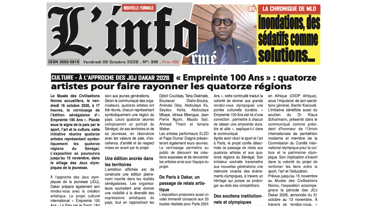 « Empreinte 100 Ans »: quatorze artistes pour faire rayonner les quatorze régions